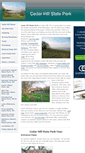 Mobile Screenshot of cedarhillstatepark.org